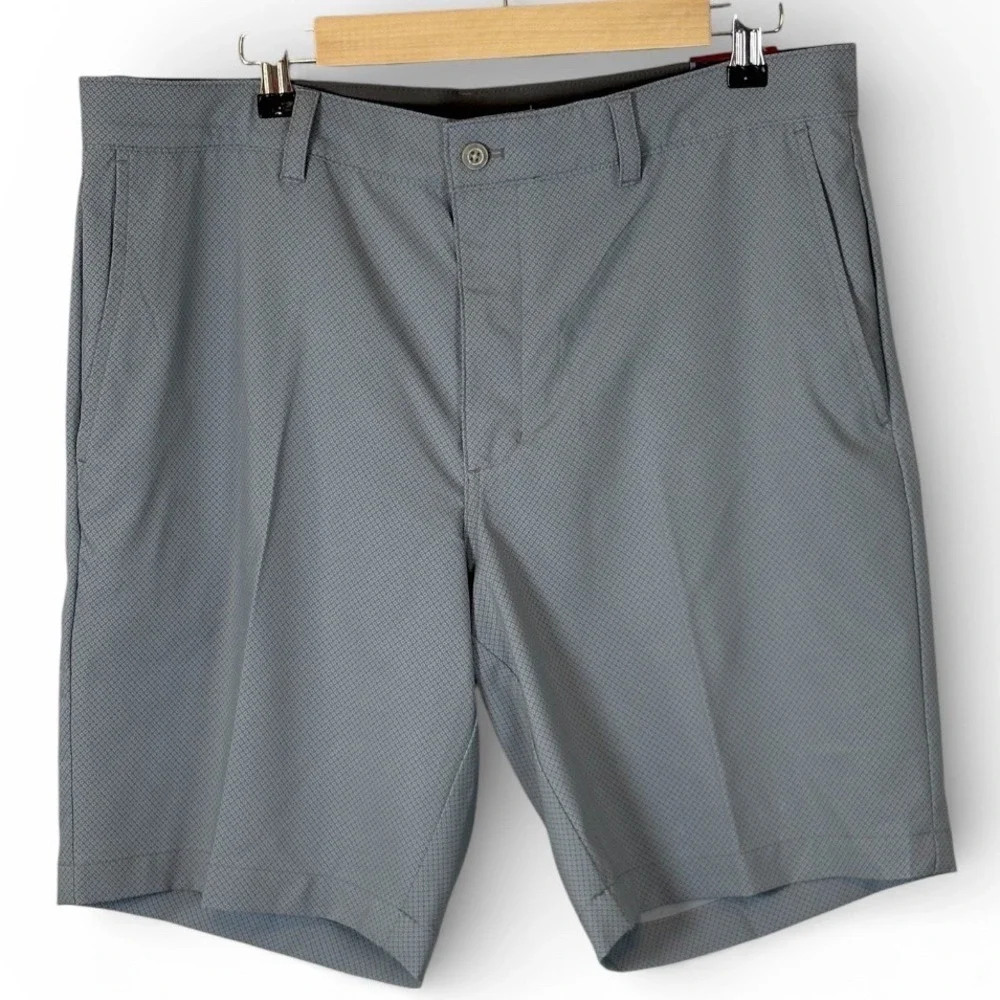Ben Hogan Performance Golf Shorts‎ Mens 34 Grey Tradewinds Stretch UPF 50 NWT
